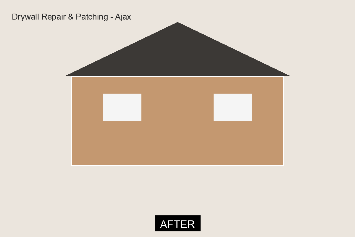 After Drywall Repair & Patching in Ajax