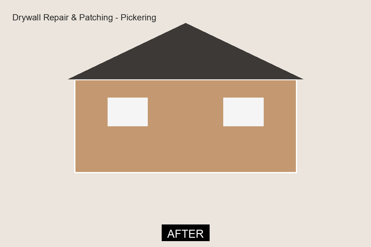 After Drywall Repair & Patching in Pickering
