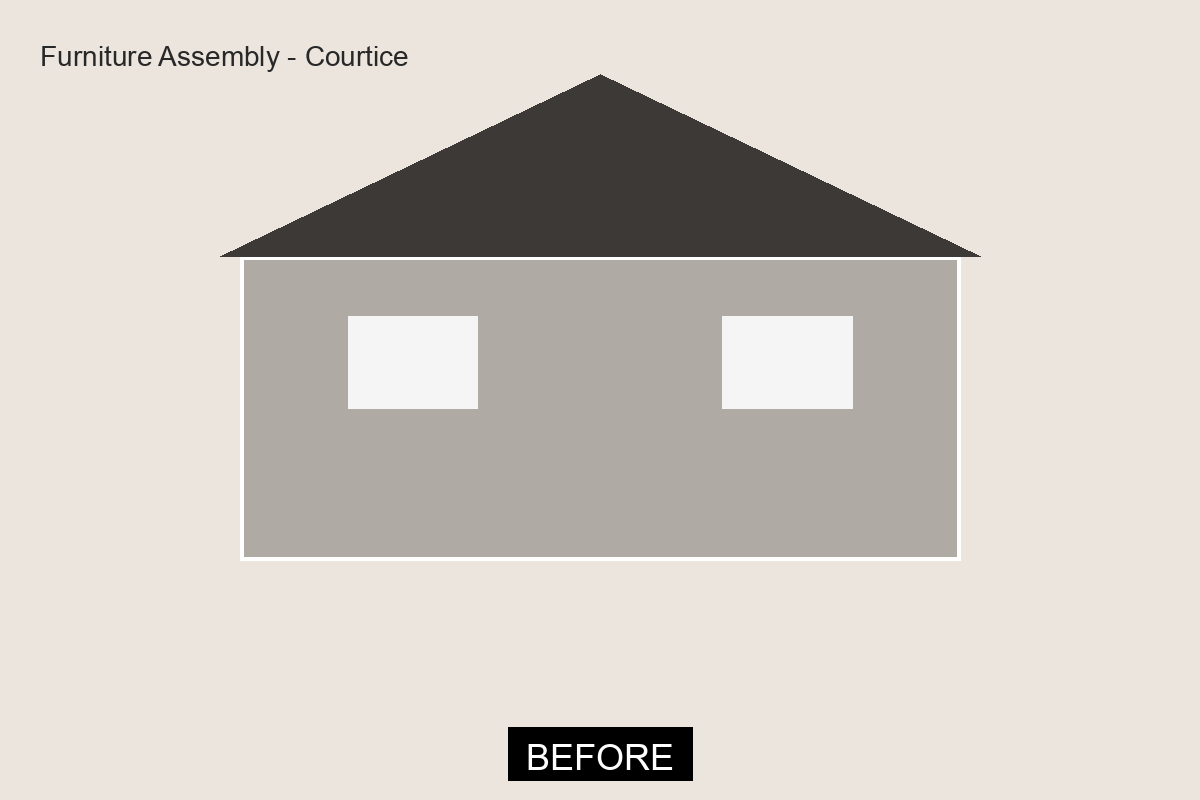 Before Furniture Assembly in Courtice