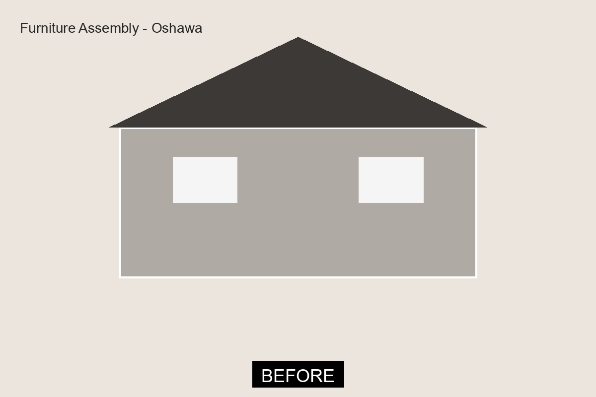 Before Furniture Assembly in Oshawa