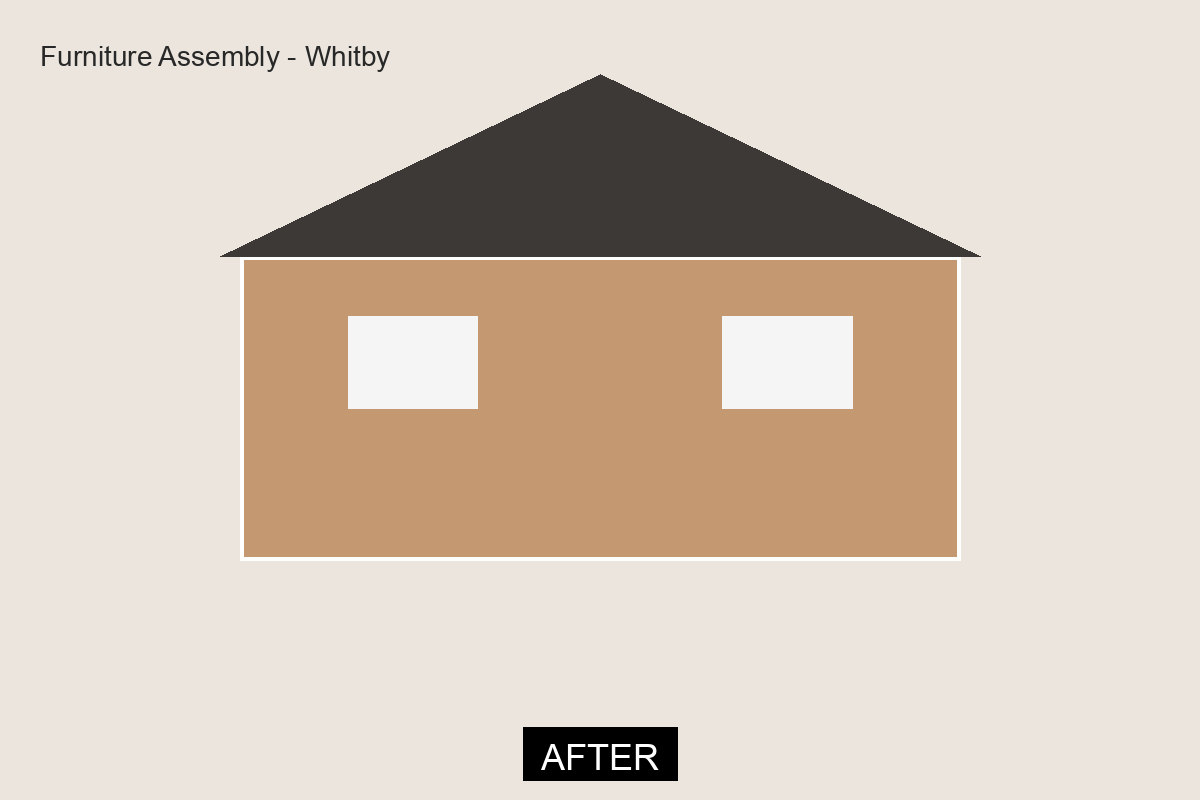 After Furniture Assembly in Whitby